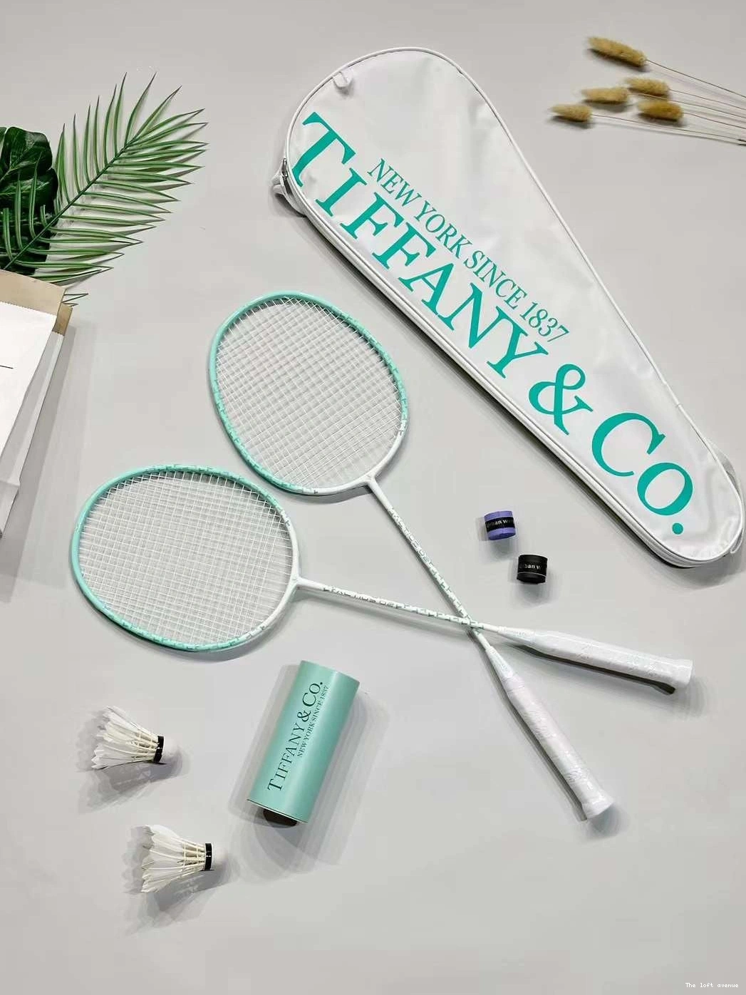 BADMINTON SET RACKET TIFFANY 0728